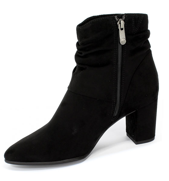Botki Marco Tozzi 2-25307-33 001 Black Czarny