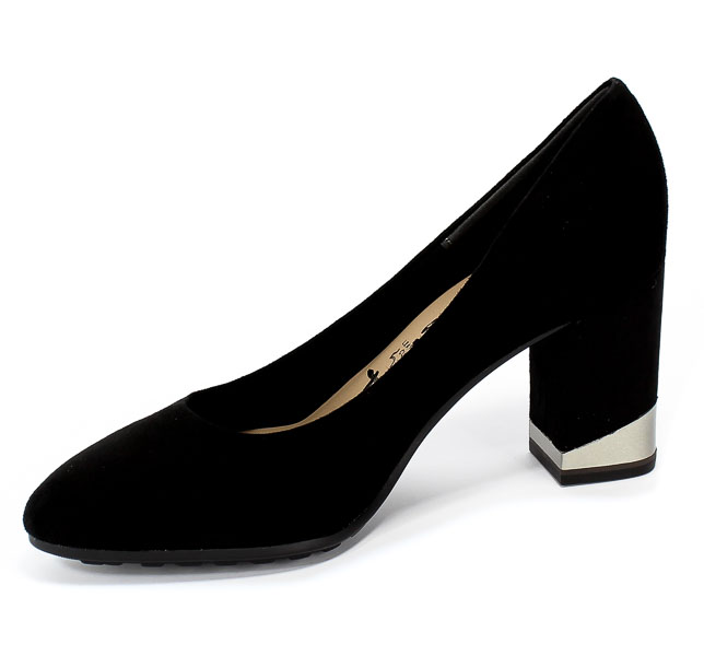 Czółenka Tamaris 1-22431-23 001 Black Czarny