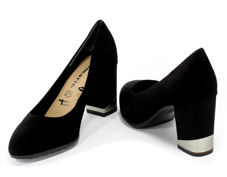 Czółenka Tamaris 1-22431-23 001 Black Czarny