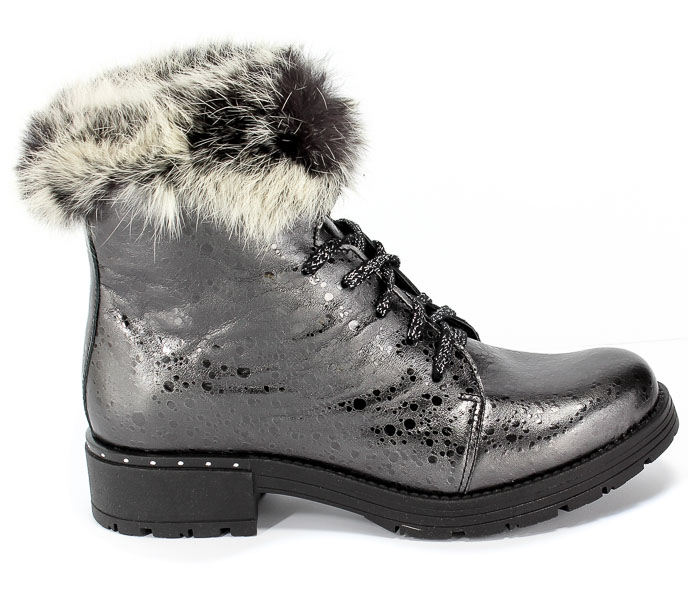 Trzewiki Rammit  1382/5 Szary-L95 Szary