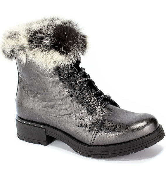 Trzewiki Rammit  1382/5 Szary-L95 Szary