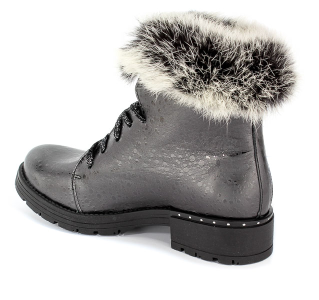 Trzewiki Rammit  1382/5 Szary-L95 Szary