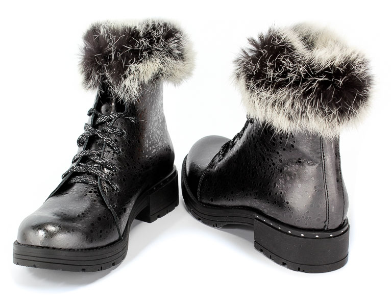 Trzewiki Rammit  1382/5 Szary-L95 Szary