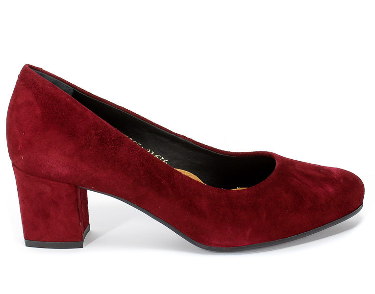 Czółenka Visconi 7325020/205 Bordo wel