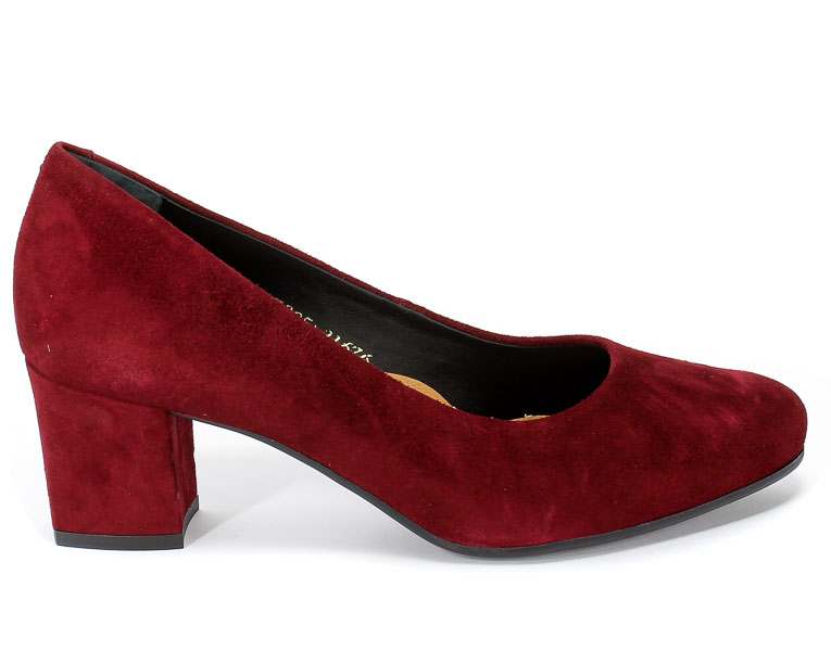Czółenka Visconi 7325020/205 Bordo wel