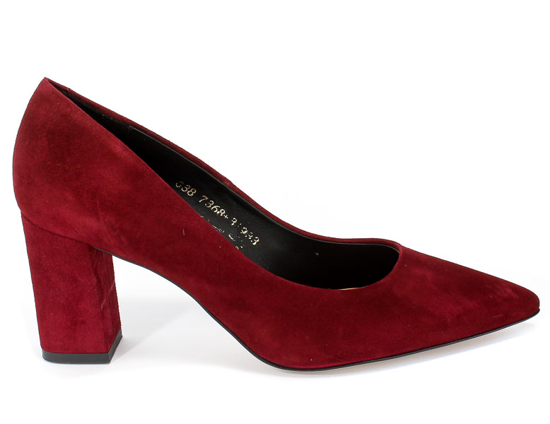 Czółenka Visconi 7368259/896 Bordo wel