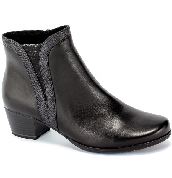 Botki Marco Tozzi 2-25368-33 096 Black Ant.Comb Czarny