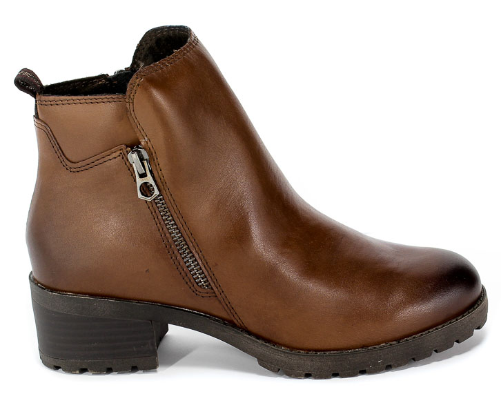 Botki Marco Tozzi 2-25404-33 300 Chestnut Antic Brąz
