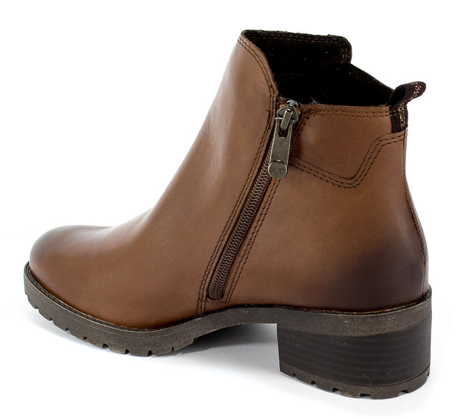 Botki Marco Tozzi 2-25404-33 300 Chestnut Antic Brąz