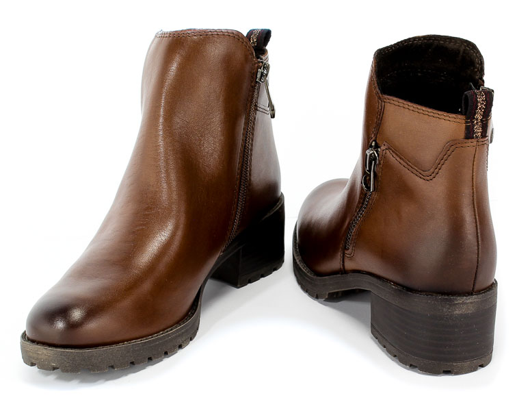 Botki Marco Tozzi 2-25404-33 300 Chestnut Antic Brąz