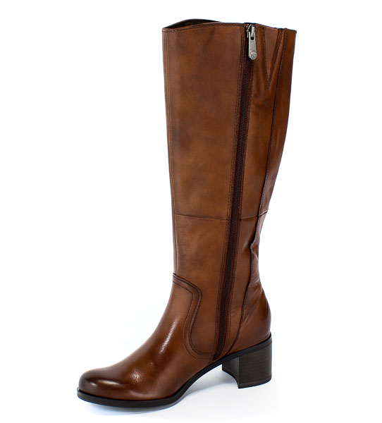 Kozaki Marco Tozzi 2-25525-23 310 Cognac Antic Brąz