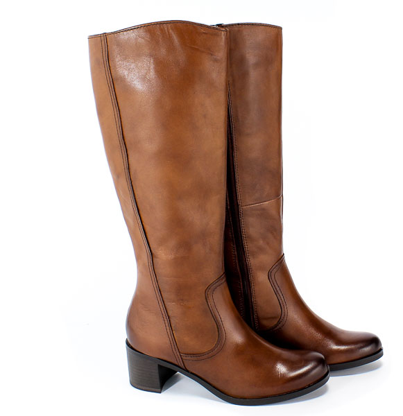 Kozaki Marco Tozzi 2-25525-23 310 Cognac Antic Brąz