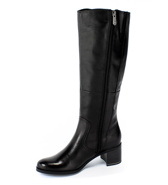Kozaki Marco Tozzi 2-25525-23 002 Black Antic Czarny
