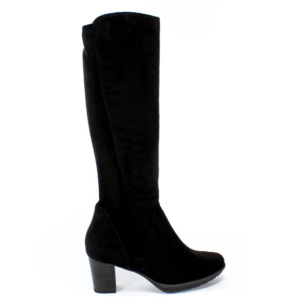 Kozaki Marco Tozzi 2-25513-23 001 Black Czarny