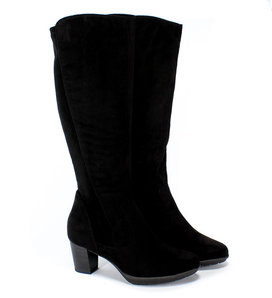 Kozaki Marco Tozzi 2-25513-23 001 Black Czarny