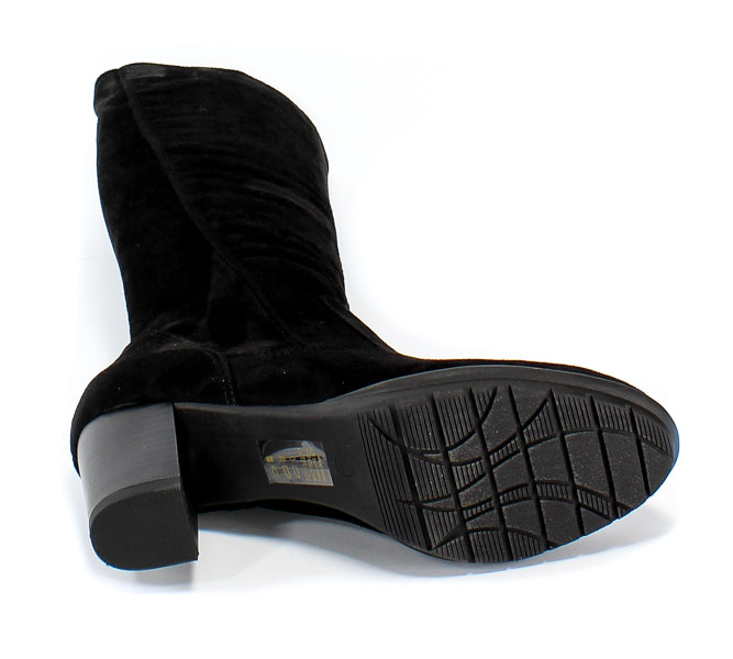 Kozaki Marco Tozzi 2-25513-23 001 Black Czarny