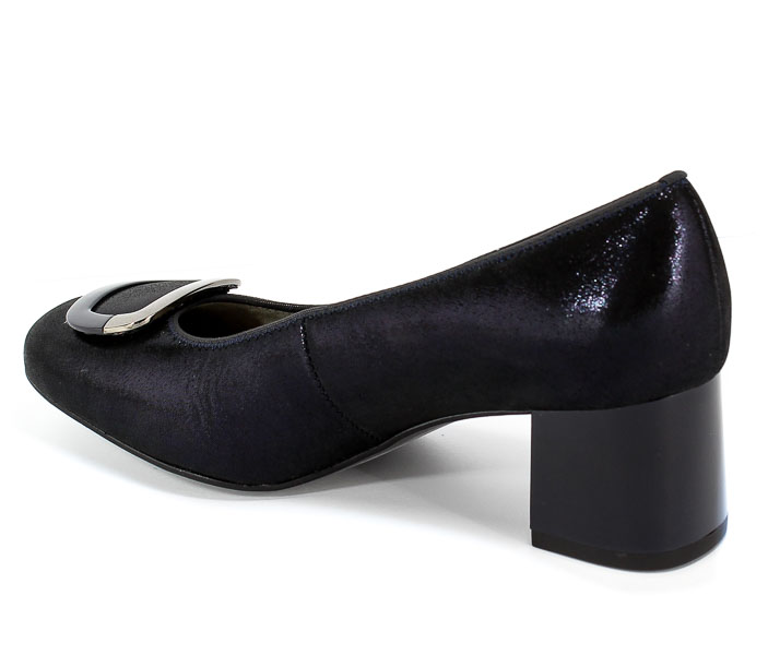 Czółenka Ara 12-35534-76 Satinocalf Blau Granat