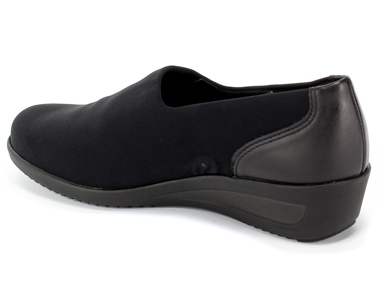 Półbuty Ara 12-40619-06 Hydro-T-Stretch Hydronappa Schwarz Czarny