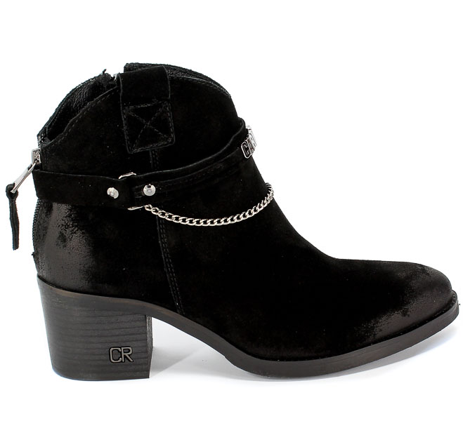 Botki Carinii B5193-H20-000-000-861 Czarny