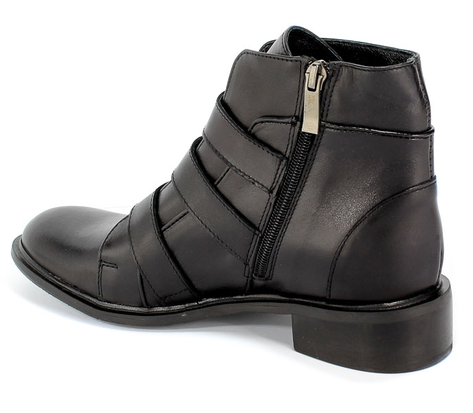 Botki Carinii B5202-E50-000-000-C58 Czarny