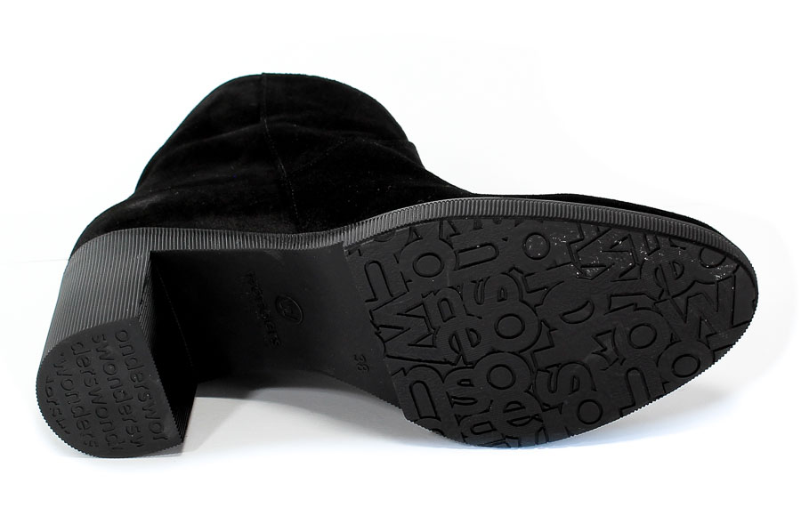 Botki Wonders M-3727 Veldry Negro Czarny