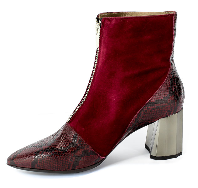 Botki Wonders L-9735-P Vemesis Vino Czerwony