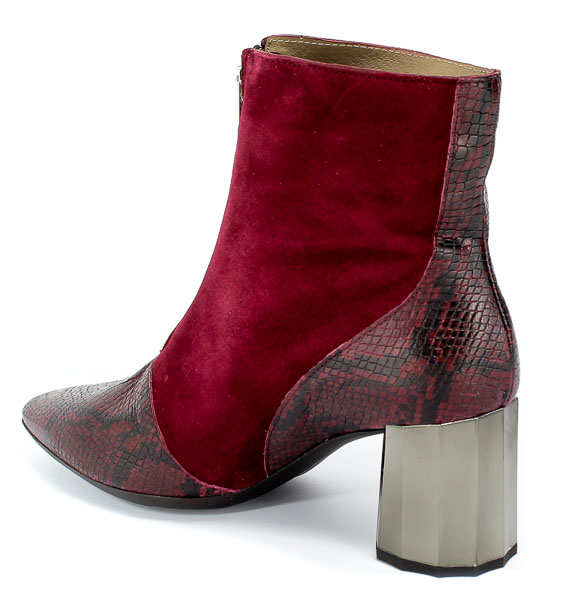 Botki Wonders L-9735-P Vemesis Vino Czerwony