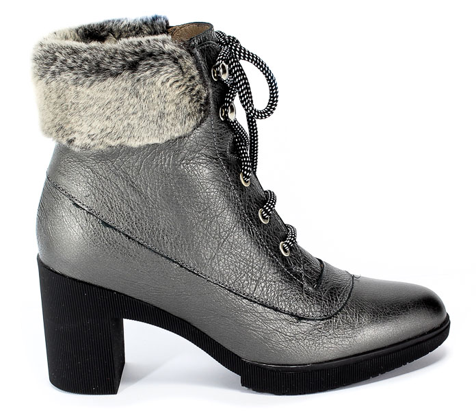 Botki Wonders M-3726 Wash Plomo Srebro