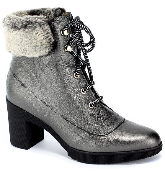 Botki Wonders M-3726 Wash Plomo Srebro