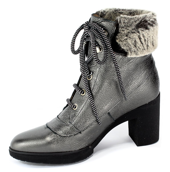 Botki Wonders M-3726 Wash Plomo Srebro