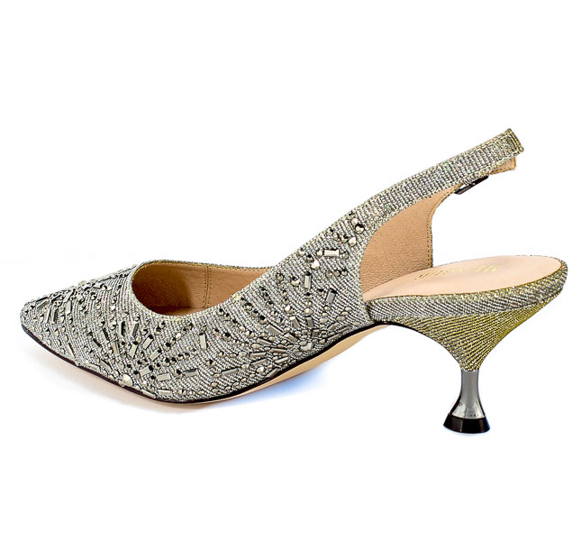 Sandały Menbur 20663 0071 Gris/Grey Srebrny