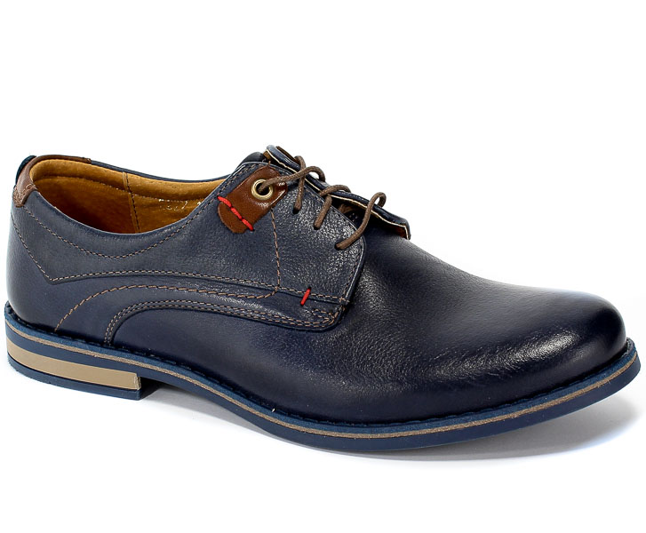 Półbuty Riko 842 Tobi Blue/Ax Granatowy