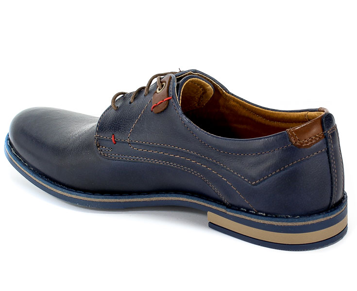 Półbuty Riko 842 Tobi Blue/Ax Granatowy