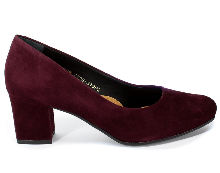 Czółenka Visconi 7325020/205 Bordo 23 Obl Fioletowy