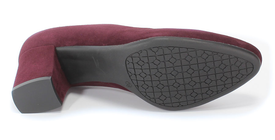 Czółenka Visconi 7325020/205 Bordo 23 Obl Fioletowy