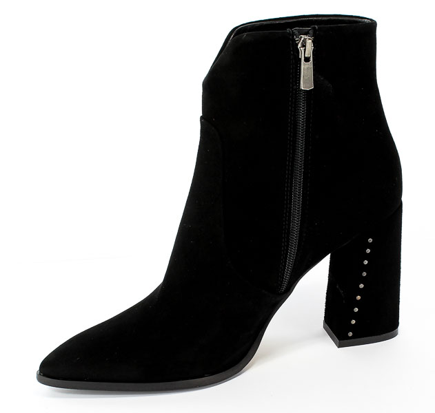 Botki Visconi 2617200/200 Nero Wel Koc Czarny