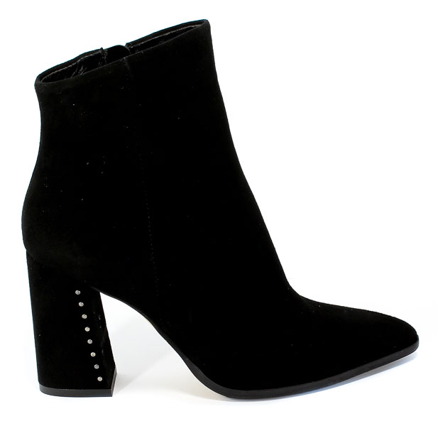 Botki Visconi 2643200/200 Nero Wel Nit Czarny