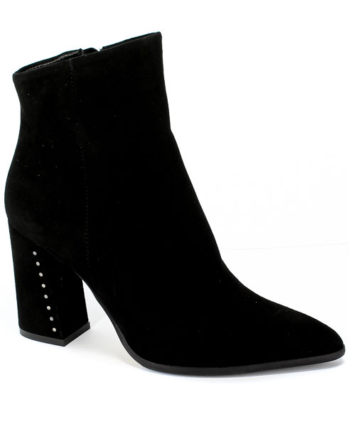 Botki Visconi 2643200/200 Nero Wel Nit Czarny