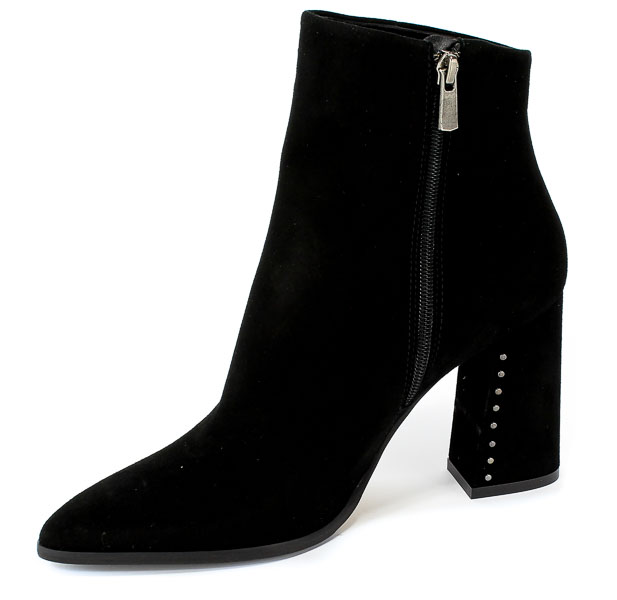 Botki Visconi 2643200/200 Nero Wel Nit Czarny
