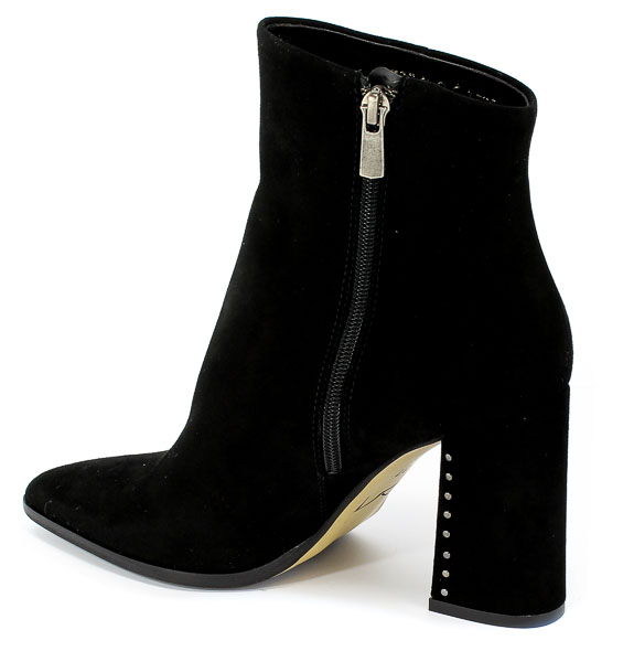 Botki Visconi 2643200/200 Nero Wel Nit Czarny
