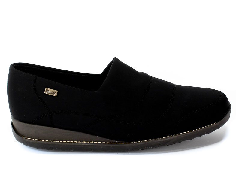 Półbuty Rieker 44260-00 Black Czarny