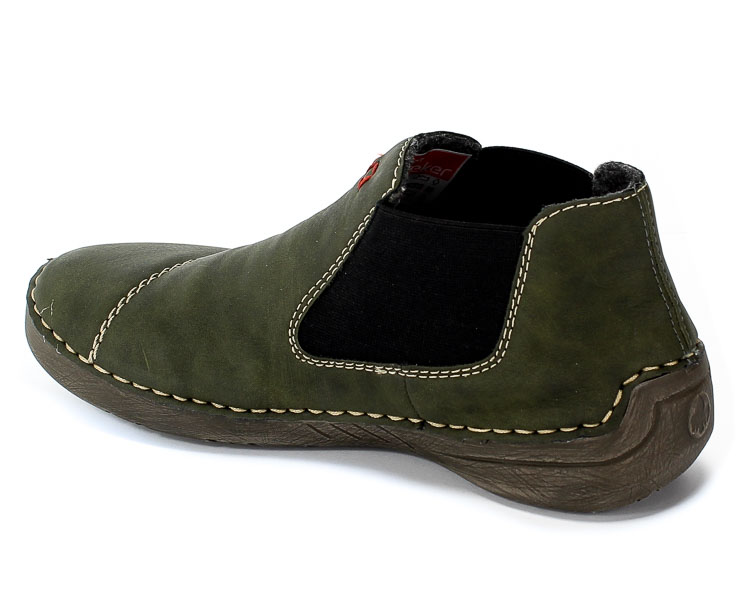 Trzewiki Rieker 52590-54 Green Zielony