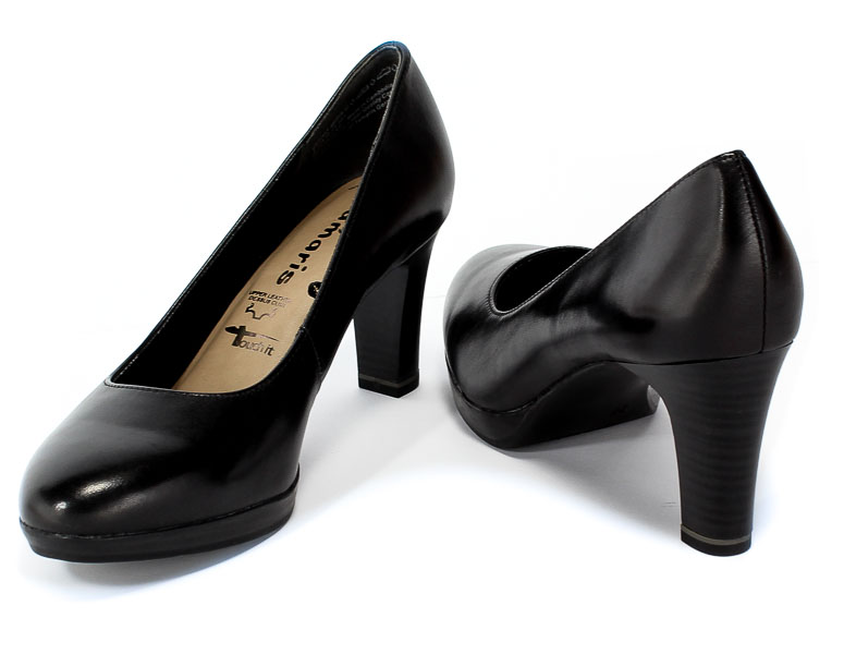 Czółenka Tamaris 1-22410-23 001 Black Czarny