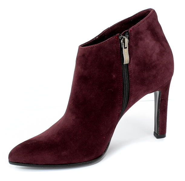 Botki Bravo Moda 2153 Śliwka Zamsz Fioletowy