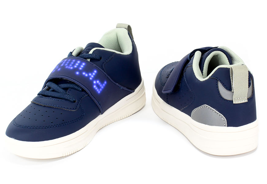 Półbuty Primigi 4463400 Nappa Pu/Navy Infinity Lights r.24-39