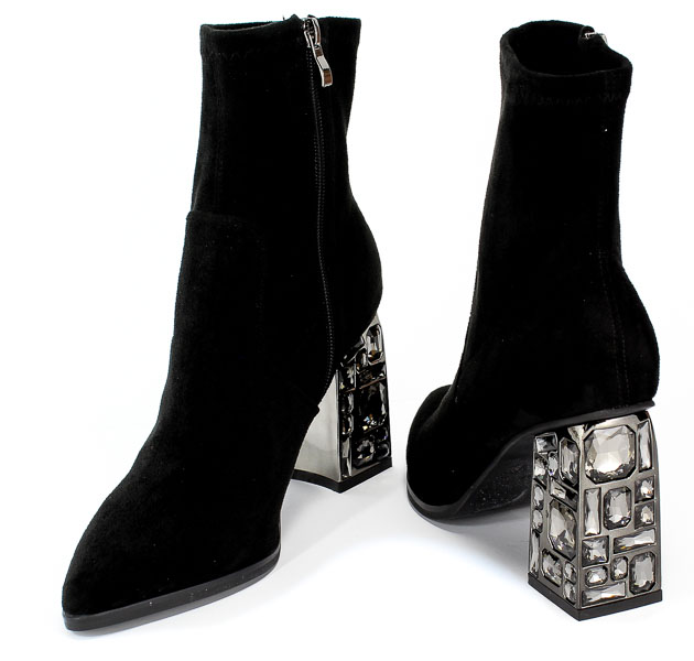 Botki Alma En Pena I18951 Siena Black Czarny
