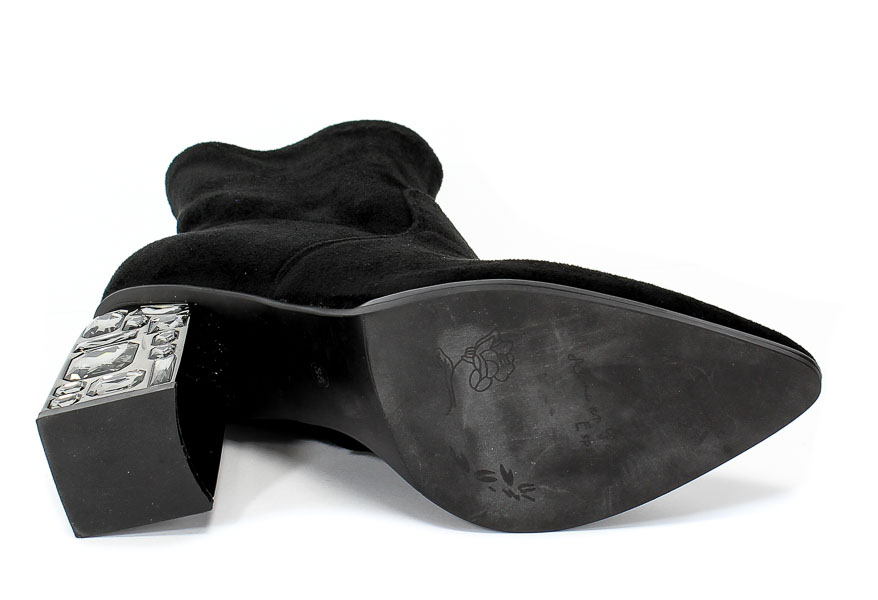 Botki Alma En Pena I18951 Siena Black Czarny