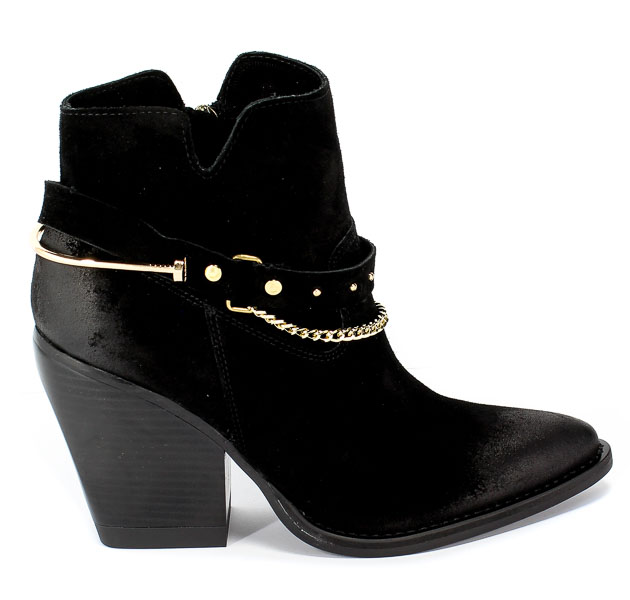 Botki Carinii B5269/G-H20-000-000-D49 Czarny