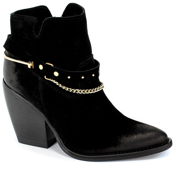 Botki Carinii B5269/G-H20-000-000-D49 Czarny