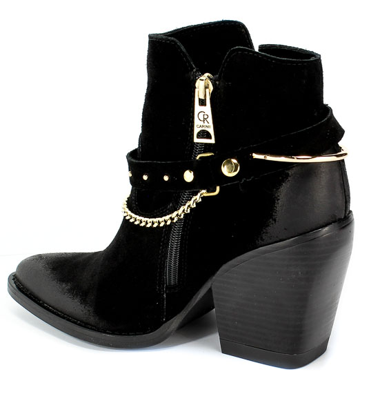 Botki Carinii B5269/G-H20-000-000-D49 Czarny